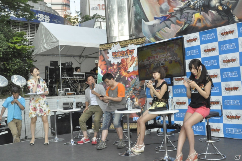 新宿のど真ん中でミリオンレクスを討伐―「モンスターギア」のハンティング会本部ステージイベントをレポートの画像5