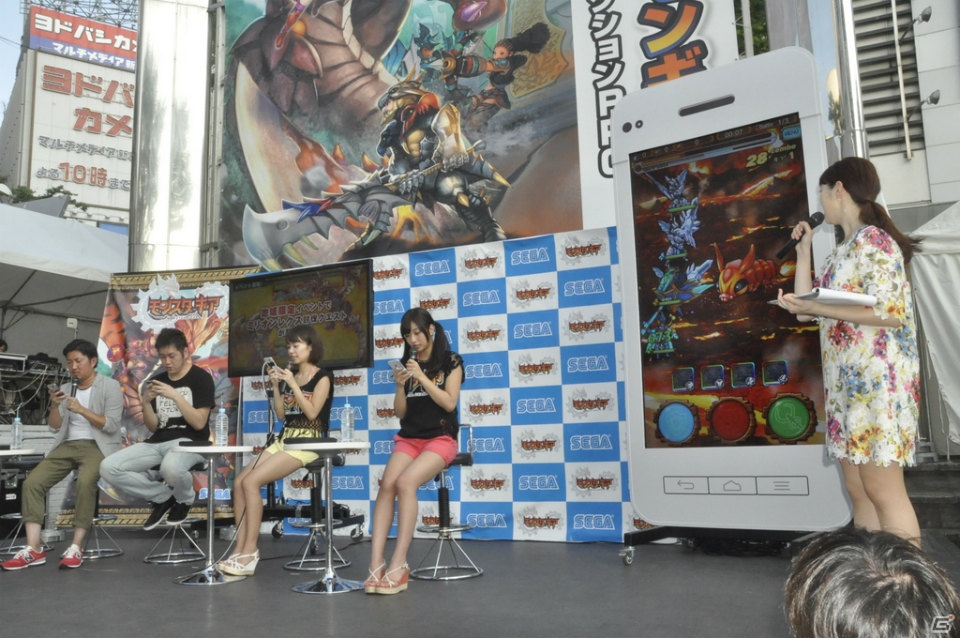 新宿のど真ん中でミリオンレクスを討伐―「モンスターギア」のハンティング会本部ステージイベントをレポートの画像6