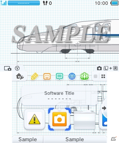 3DS用テーマ「東海道新幹線 N700系」3種類が配信開始―BGMには車内メロディが採用！の画像2