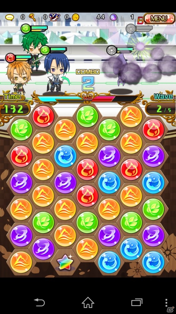 忍者と楽しむ乙女パズル「忍務遂行」がApp Store/DMMゲームストアにて配信開始の画像2