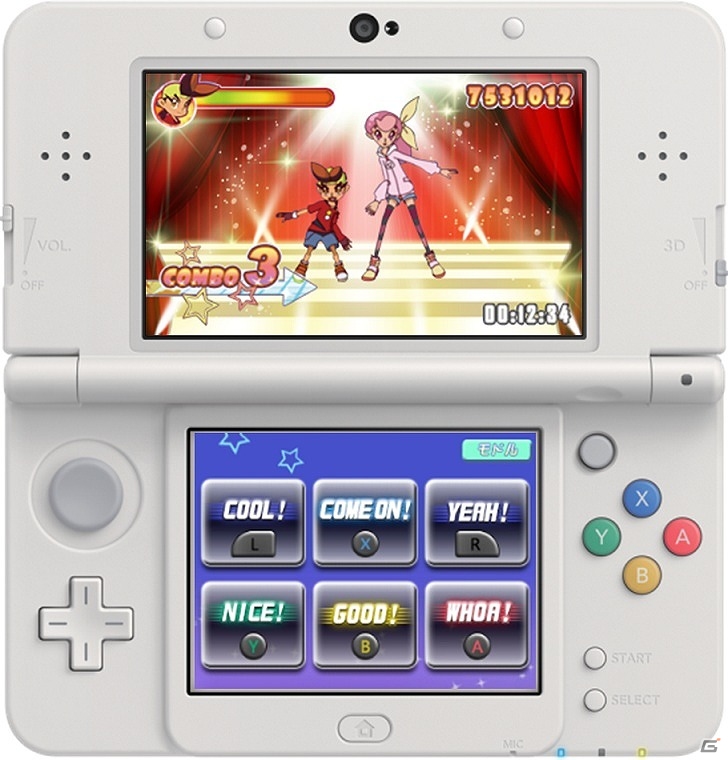 3DS「トライブクルクル THE G@ME」アニメのデータ放送画面にて特製ダンスステージ背景が手に入る暗号を公開！の画像1