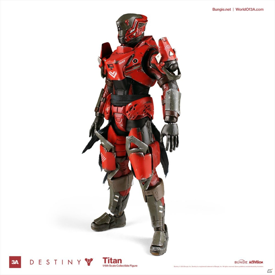 「Destiny」より重装甲の戦士“タイタン”が1/6スケールのフル可動フィギュアで登場！の画像2