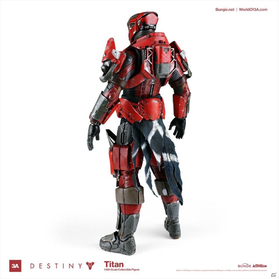 「Destiny」より重装甲の戦士“タイタン”が1/6スケールのフル可動フィギュアで登場！の画像3