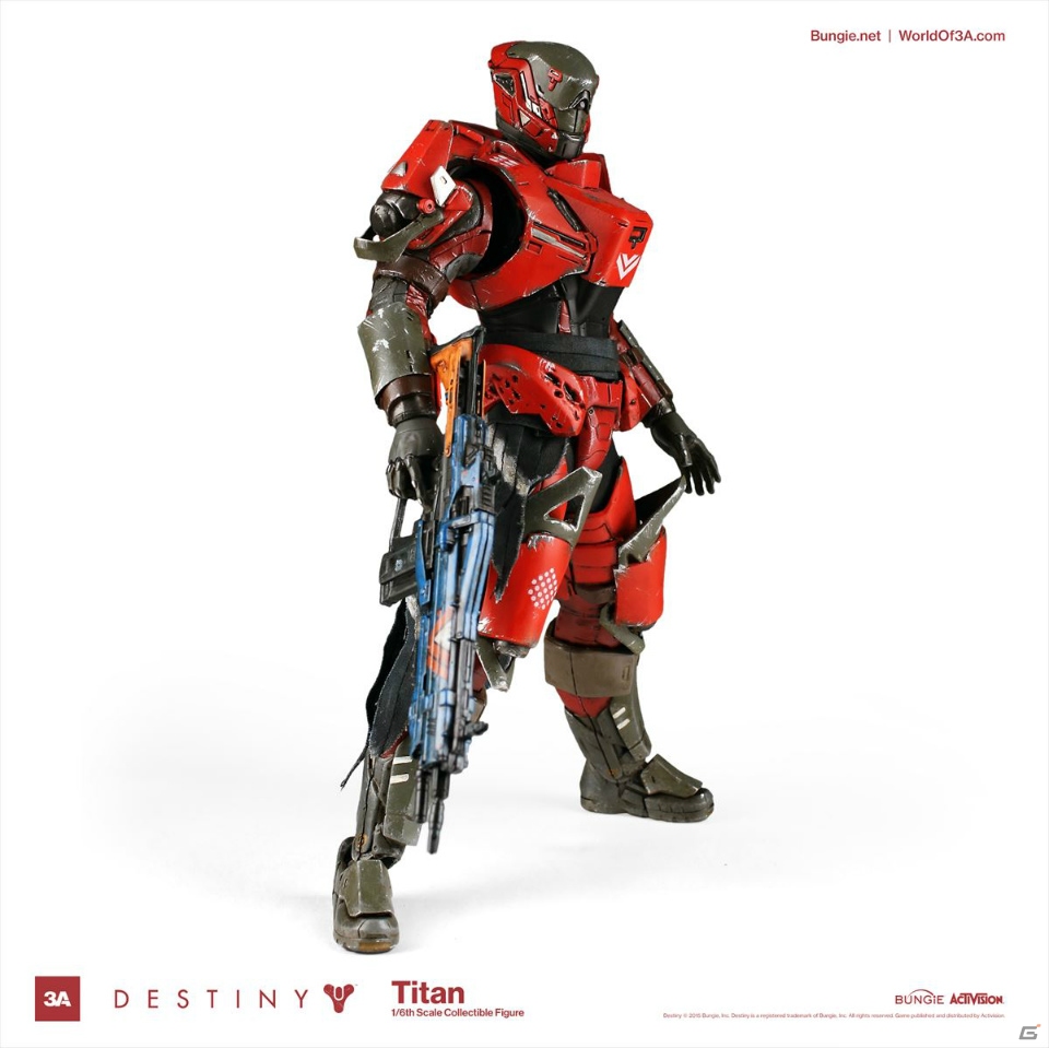 「Destiny」より重装甲の戦士“タイタン”が1/6スケールのフル可動フィギュアで登場！の画像4