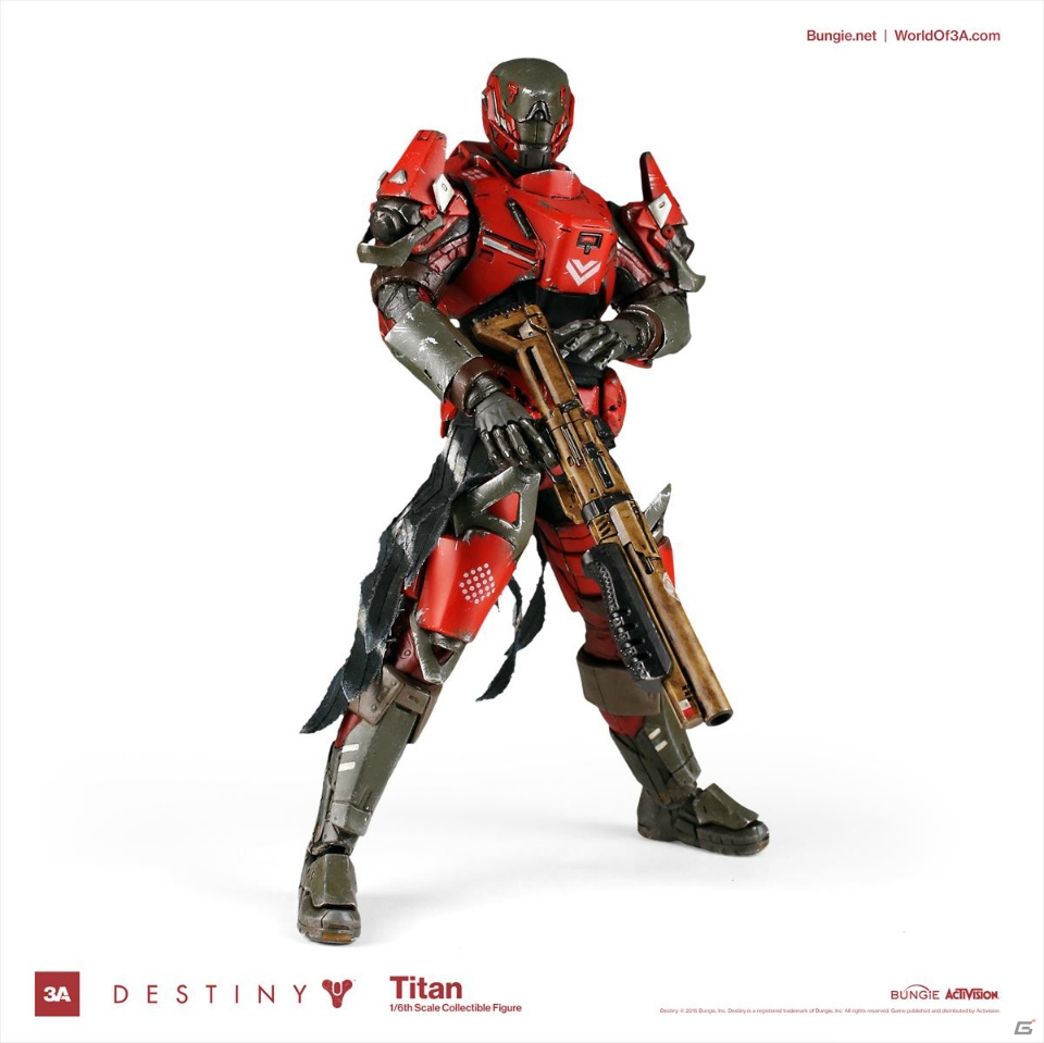 「Destiny」より重装甲の戦士“タイタン”が1/6スケールのフル可動フィギュアで登場！の画像5