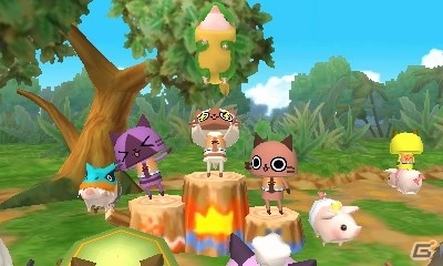 3DS「モンハン日記 ぽかぽかアイルー村DX」最大4人でプーギーレースや探検クエストが楽しめるマルチプレイを紹介！の画像5