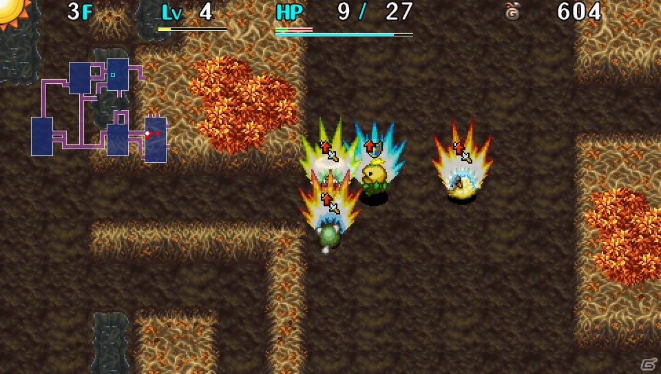 PS Vita「不思議のダンジョン 風来のシレン5 plus」第3弾追加ダンジョン「オーラの遺跡」「二撃の道」「眠りの大地」が配信の画像2