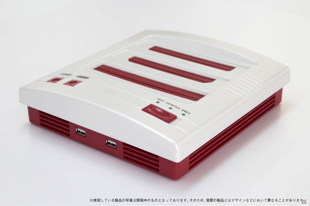 3ハードの複合型ゲーム機！アンサーがFC/SFC/MD互換機「FCツイン+MD」を8月28日に発売の画像2