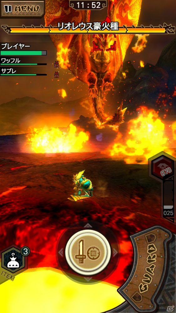 iOS/Android「モンスターハンター エクスプロア」事前登録受付が開始！未知なる特殊種・リオレウス豪火種の生態が明らかにの画像3
