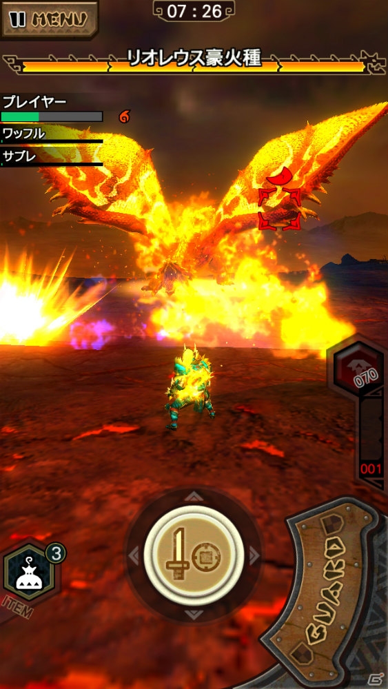 iOS/Android「モンスターハンター エクスプロア」事前登録受付が開始！未知なる特殊種・リオレウス豪火種の生態が明らかにの画像4