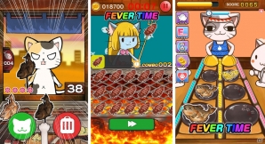 全自動の焼き魚屋が開店！？Android「焼きざかにゃん3」が配信スタートの画像2