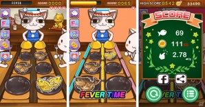全自動の焼き魚屋が開店！？Android「焼きざかにゃん3」が配信スタートの画像3