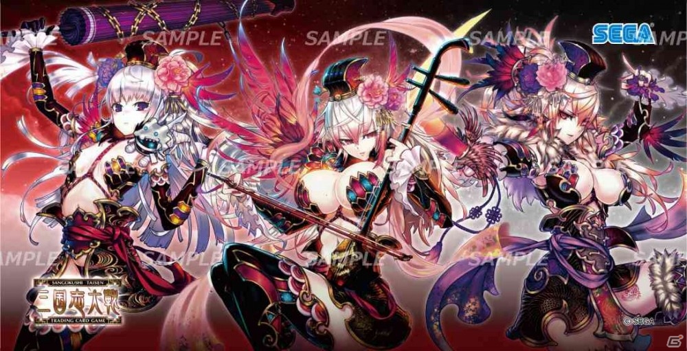 三国志大戦tcg　花鬘・祝融　100個限定スリーブ　クロサワテツ 三国志大戦tcg 花鬘・祝融 100個限定スリーブ クロサワテツ