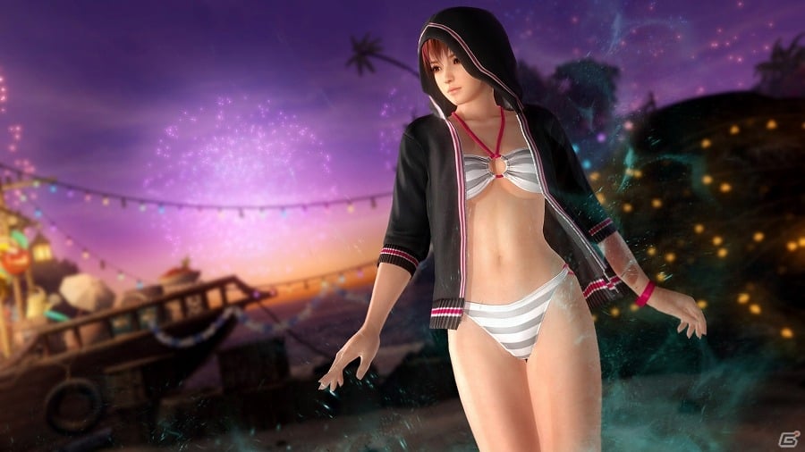 「DEAD OR ALIVE 5 Last Round」キュートな縞模様の水着コスチュームが追加される「ラブリーサマーコスチューム 2015」が配信開始！の画像1