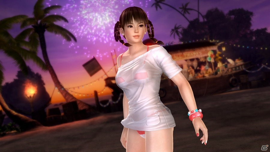 「DEAD OR ALIVE 5 Last Round」キュートな縞模様の水着コスチュームが追加される「ラブリーサマーコスチューム 2015」が配信開始！の画像14