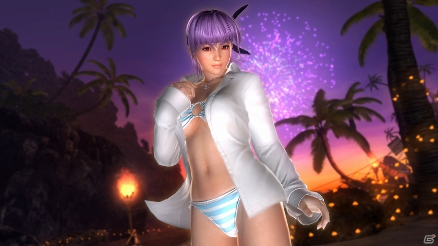 「DEAD OR ALIVE 5 Last Round」キュートな縞模様の水着コスチュームが追加される「ラブリーサマーコスチューム 2015」が配信開始！の画像2