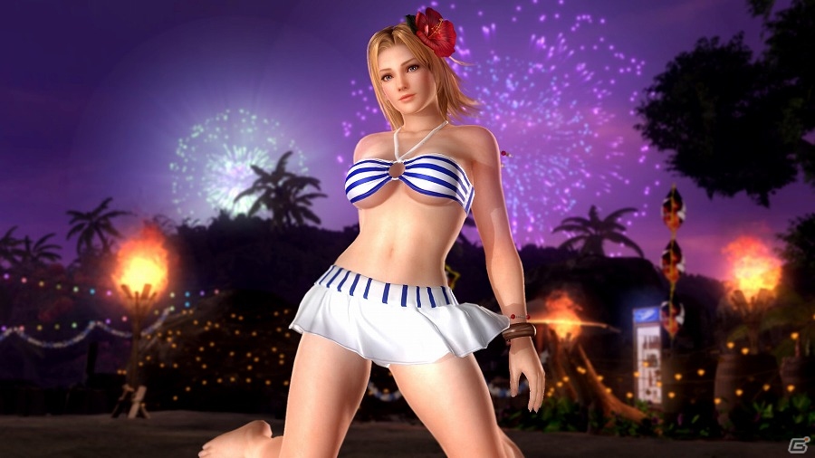 「DEAD OR ALIVE 5 Last Round」キュートな縞模様の水着コスチュームが追加される「ラブリーサマーコスチューム 2015」が配信開始！の画像7