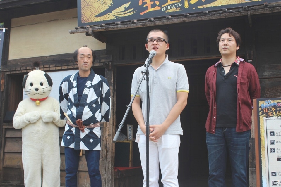 小林プロデューサーもリアル宝探しに挑戦！「タイムトラベルアドベンチャー2015江戸ワンダーランド日光江戸村× 戦国BASARA」プレスツアーレポートの画像7