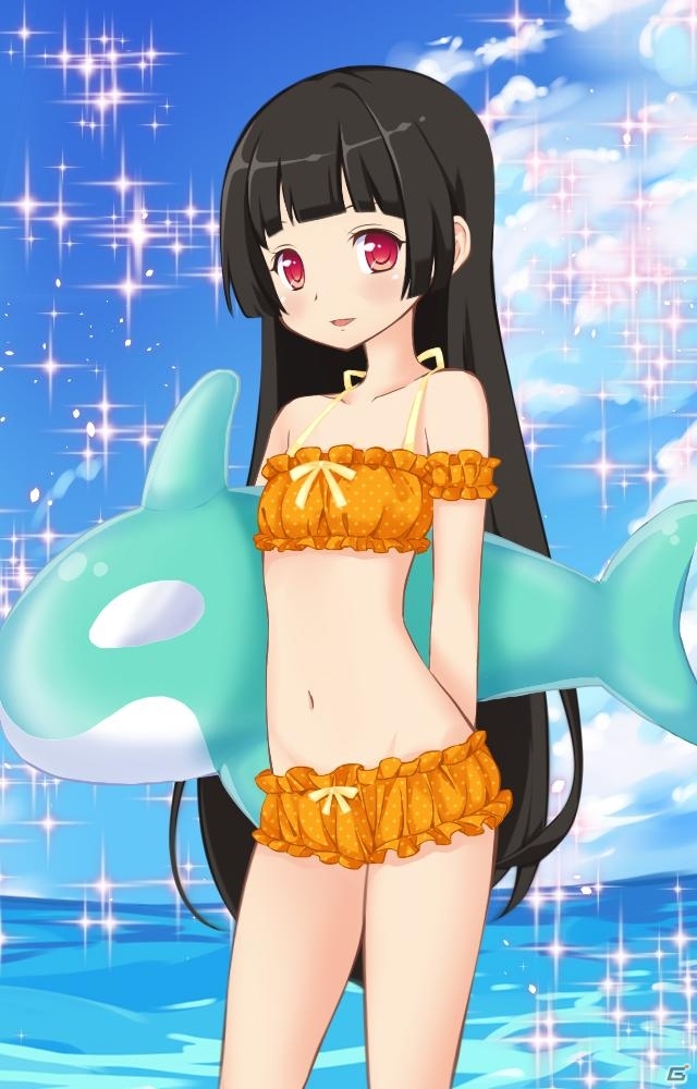 「属魂少女～ソウルガール～」会員数が50万人を突破！オレンジカラーの50万人記念水着が手に入るキャンペーンが8月12日より開催の画像2
