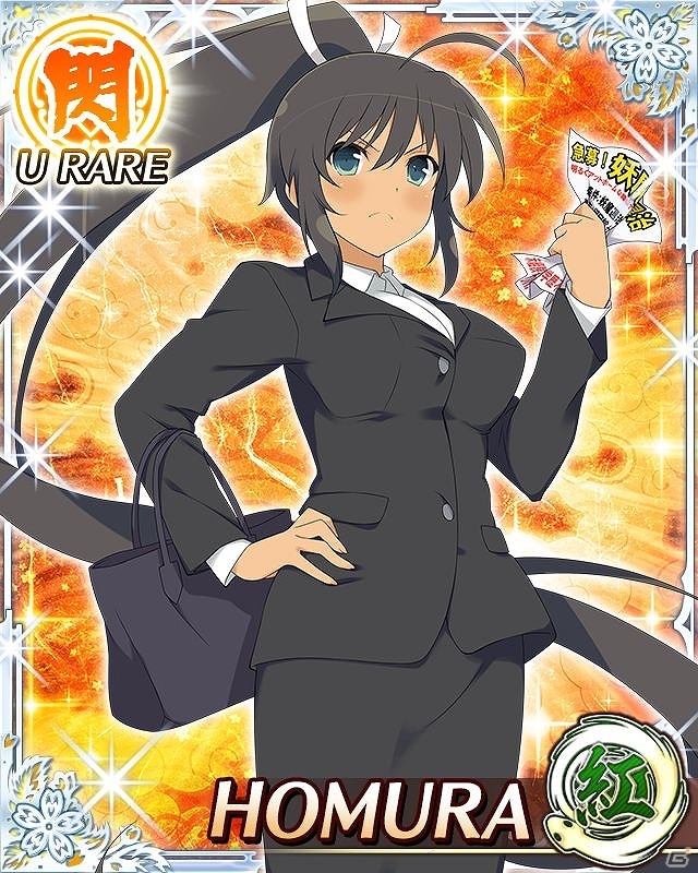GREE/Mobage「閃乱カグラ NewWave Gバースト」“燕（ロシアン・アサシン）”が手に入るイベント「ビシっと決めて スーツにゅう門 葉月段位戦」が開催の画像2