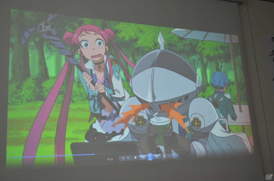 プレミアムアニメーションが初上映！実機によるデモプレイも行われた「ザクセスヘブン」完成披露会をレポートの画像35