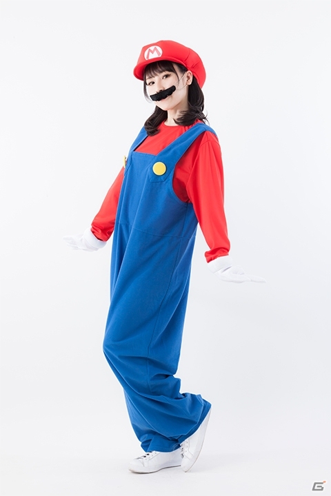「スーパーマリオ」公式ライセンス衣装がACOSより9月10日に発売―防止、手袋、ヒゲでマリオ＆ルイージになりきる！の画像8