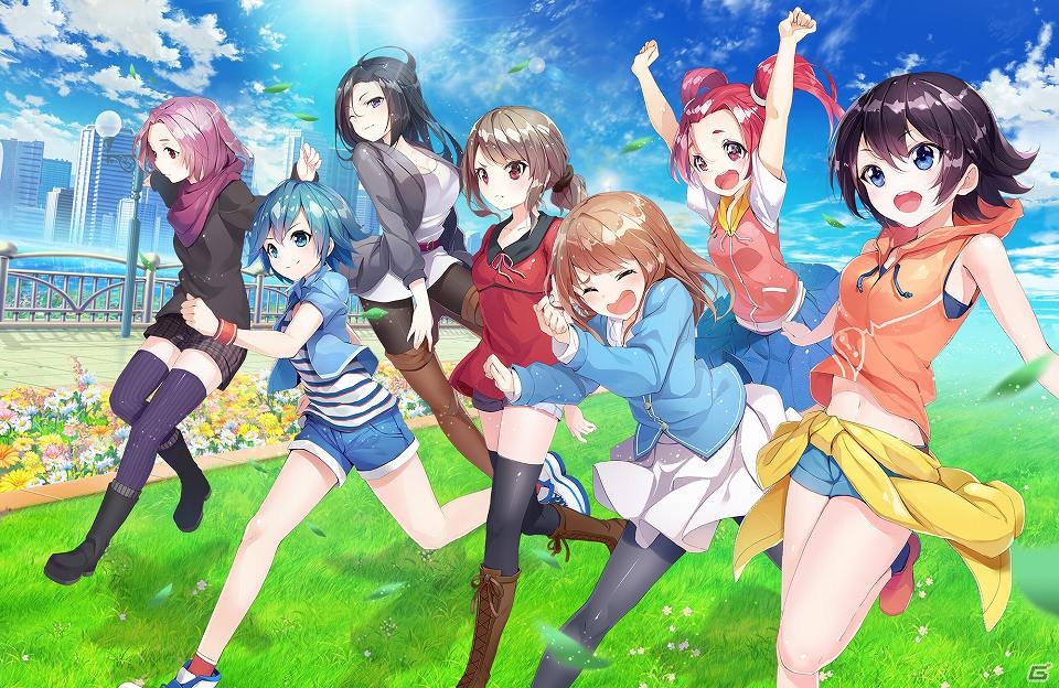 iOS/Android「なないろランガールズ」配信日が8月18日に決定の画像1