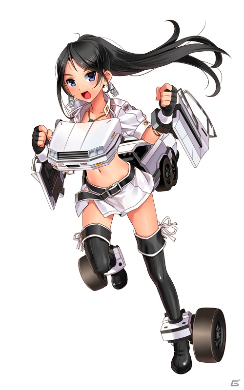 愛車擬人化＆シミュレーター「レーシング娘。」が発表！「横浜日和フォームグレード3（B310）」がもらえる事前登録が開始の画像15