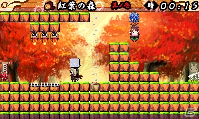 3DS「疾風のうさぎ丸 -謎のからくり城-」が8月26日より配信開始―多彩なギミックが楽しめるアクションパズルの続編が登場！の画像17