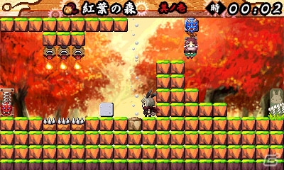 3DS「疾風のうさぎ丸 -謎のからくり城-」が8月26日より配信開始―多彩なギミックが楽しめるアクションパズルの続編が登場！の画像2