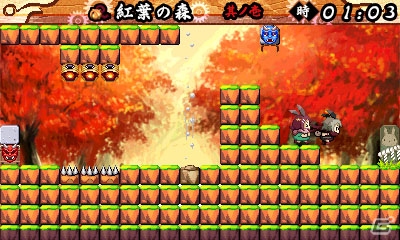 3DS「疾風のうさぎ丸 -謎のからくり城-」が8月26日より配信開始―多彩なギミックが楽しめるアクションパズルの続編が登場！の画像20