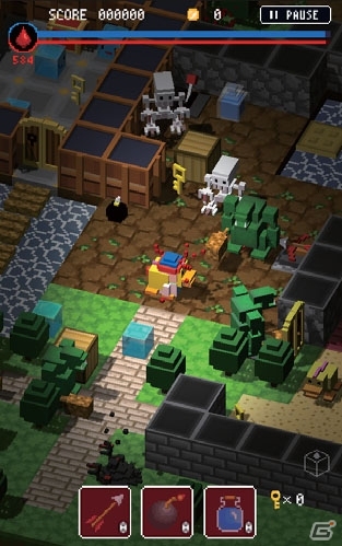 ワンダーランドカザキリ、iOS/Android向けアクションRPG「ブロッククエスト」を東京ゲームショウ2015にて出展の画像3