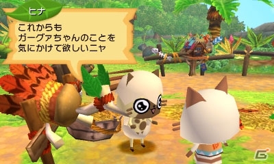 3DS「モンハン日記 ぽかぽかアイルー村DX」MHクロスへのセーブデータ特典を紹介！アイルーライフ徹底紹介第2回「施設」もチェックの画像11