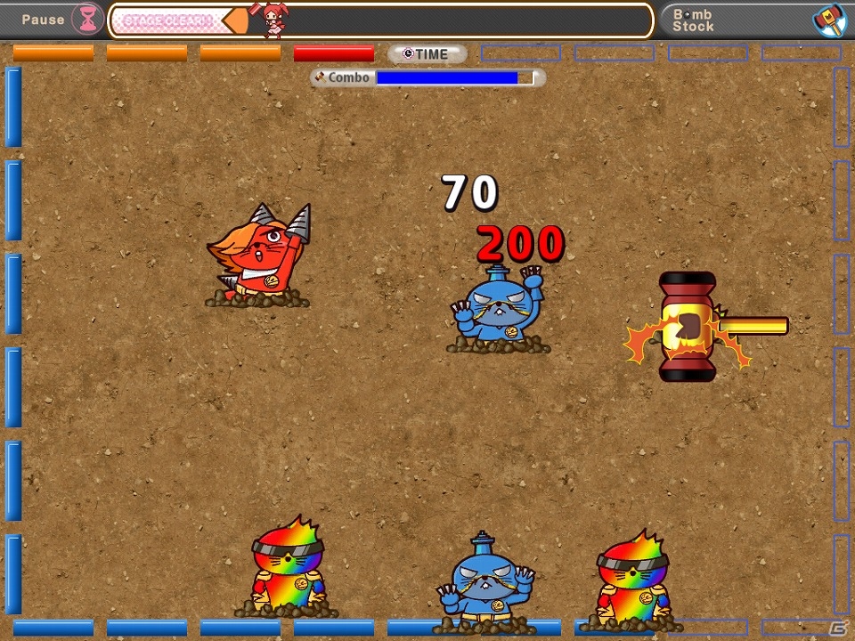 iOS/Android「モグラ戦隊タタクンジャー」が配信開始―モグラ叩きのゲーム性を現代風にアレンジしたアクションゲームの画像4