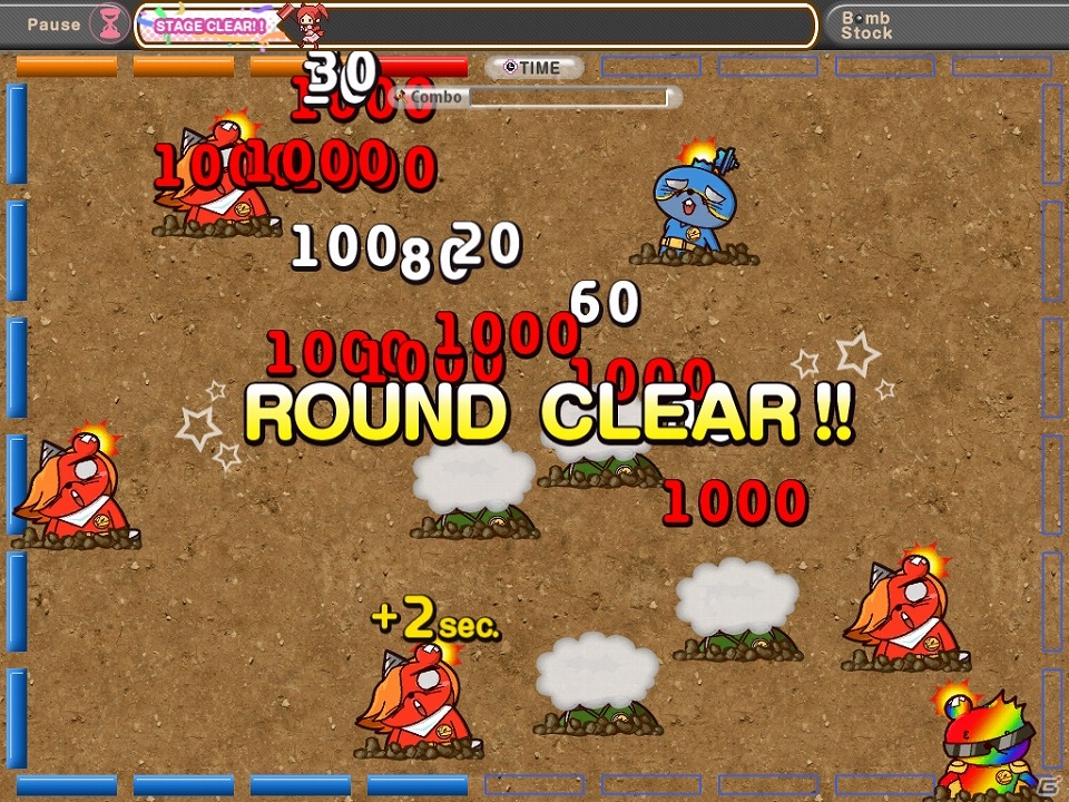 iOS/Android「モグラ戦隊タタクンジャー」が配信開始―モグラ叩きのゲーム性を現代風にアレンジしたアクションゲームの画像6