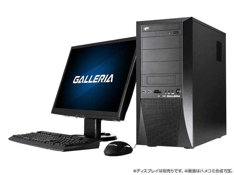 グラフィックカード GeForce GTX950を搭載の「GALLERIA DH」「GALLERIA XH」が販売開始の画像1