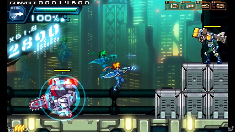 Steam版「蒼き雷霆 ガンヴォルト」が8月29日に配信―新機能やキャンペーン情報なども公開！の画像2