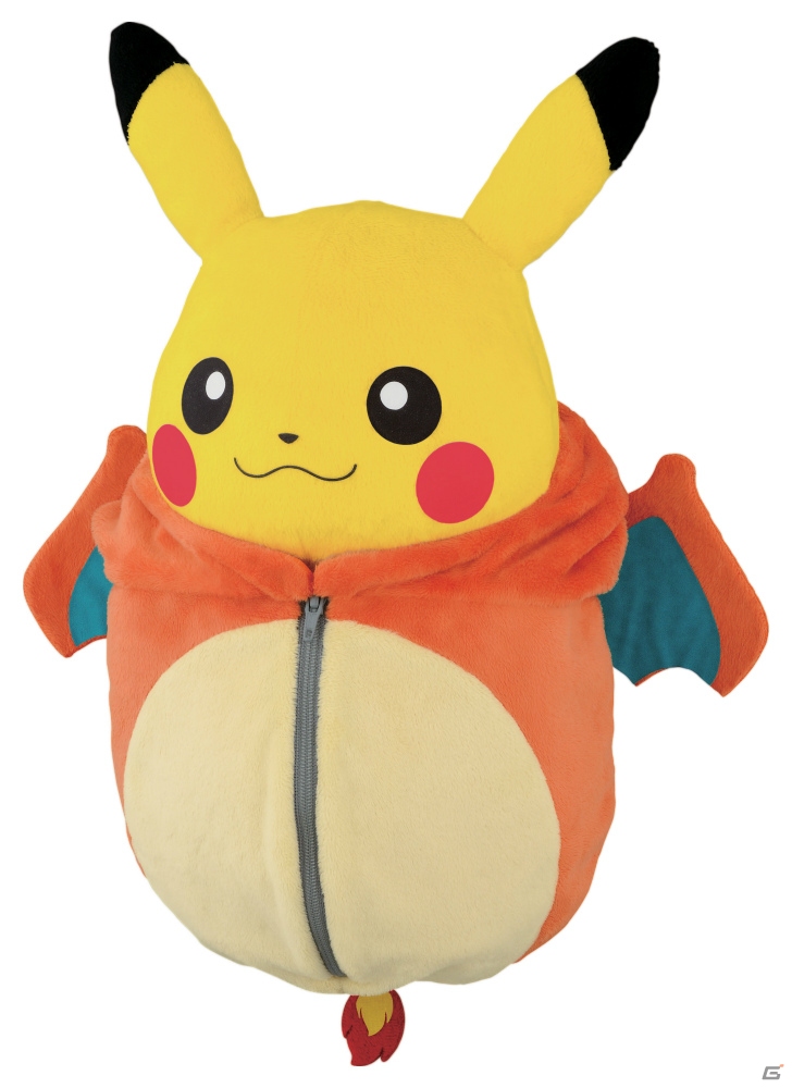 3種の“ねぶくろ”を着た「ピカチュウ」ぬいぐるみなどをラインナップ