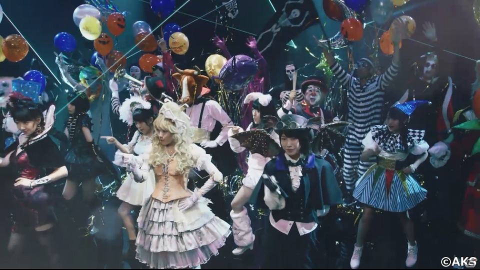 GREE「AKB48ステージファイター」新曲「ハロウィン・ナイト」に合わせた仮装ダンスを披露！新TVCMが放映中の画像2