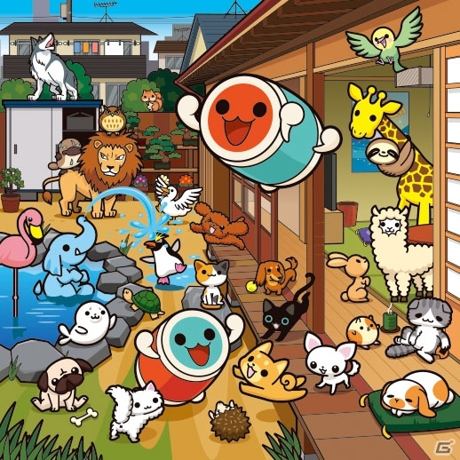 スタジオジブリ制作のショートアニメも収録！Wii U「太鼓の達人あつめて★ともだち大作戦！」が2015年11月26日に発売の画像2