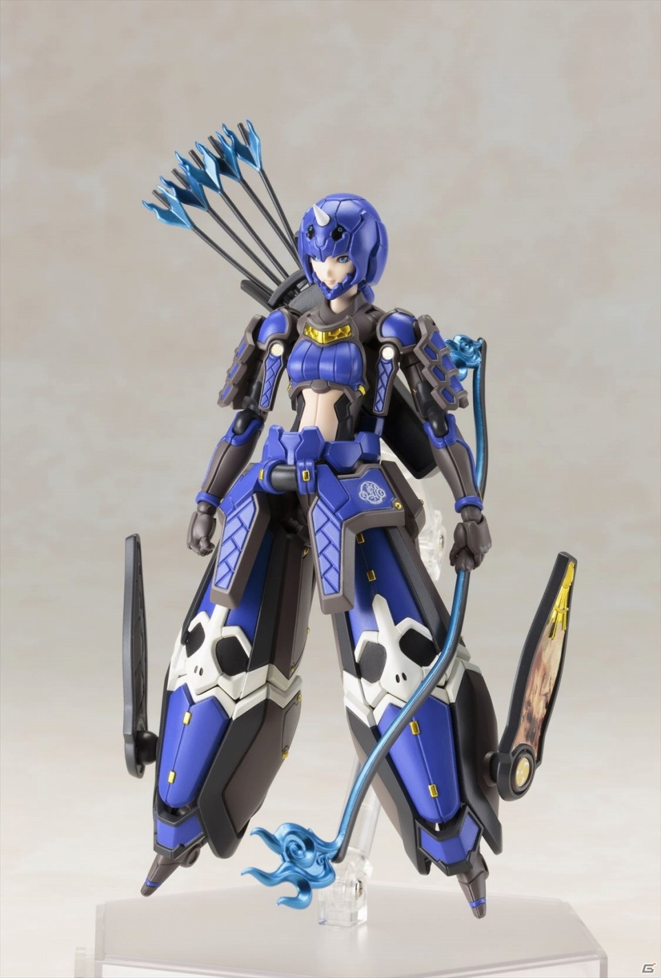 「ファンタシースターオンライン2」原型師・浅井真紀氏デザインの新キャスト第2弾「藍鬼姫シキ」がプラモデル化！の画像7