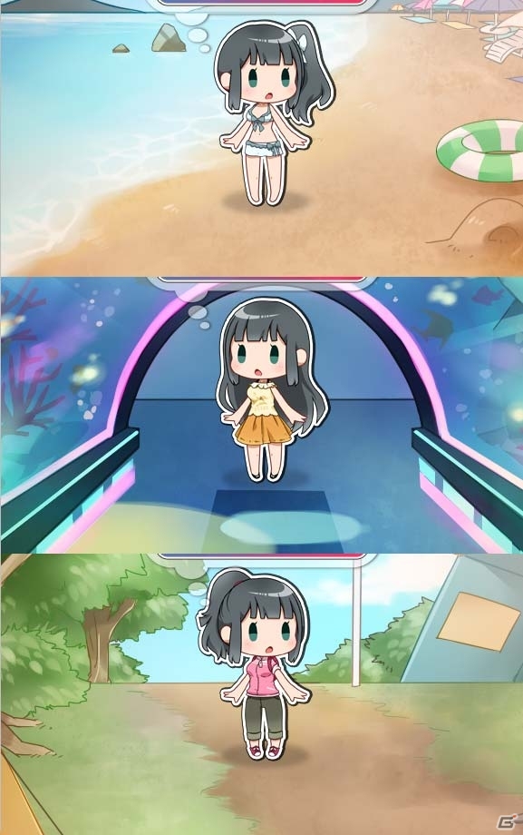 何度も8月を繰り返す放置系恋愛SLG「夏休みデビュー～僕の好きなあの子の場合～」がiOS/Android向けに配信の画像7