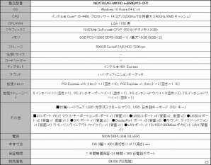 G-Tune、グラフィックスにNVIDIA GeForce GTX950搭載のゲーミングパソコンを発売の画像5