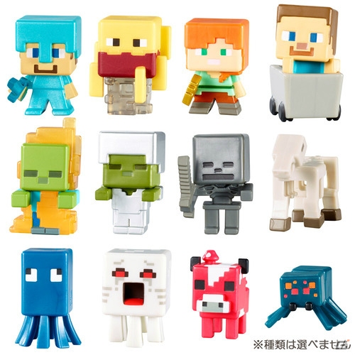 日本トイザらス、「Minecraft」関連フィギュアを国内先行販売―8月27日より12種類のキャラクターフィギュアが登場の画像2