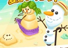 iOS/Android「ディズニー マジックキャッスル ドリーム・アイランド」オラフの憧れ“夏”をイメージした新デコが登場