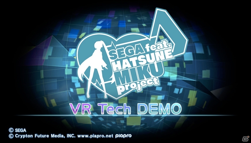 マジカルミライ2015にVRライブ「SEGA feat. HATSUNE MIKU Project:VR Tech DEMO」が出展決定の画像1