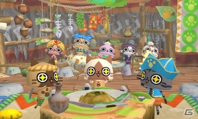 3DS「モンハン日記 ぽかぽかアイルー村DX」最大12匹で挑む「探検クエスト」を紹介！アイルーの全職業＆お馴染みのモンスターたちもの画像13