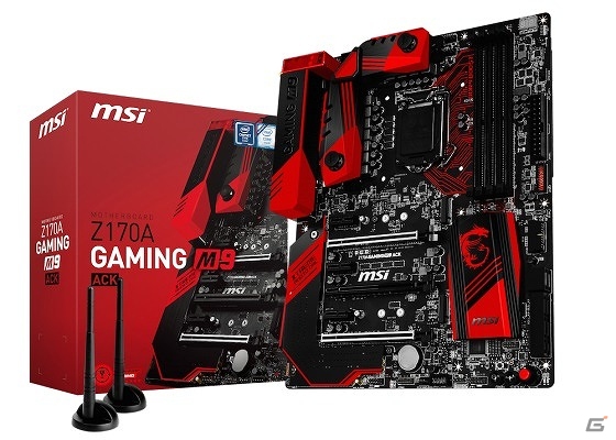 intel Z170チップセットを搭載した「MSI Z170A Enthusiast GAMINGシリーズ」に「Z170A GAMING M9 ACK」と「Z170A XPOWER GAMING TITANIUM EDITION」の2モデルが追加の画像1