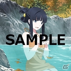 美少女モバゲー　魔法科高校の劣等生　司波深雪　　　柴田美月　千葉エリカ Mobage「魔法科高校の劣等生 スクールマギクスバトル」湯着姿の深雪