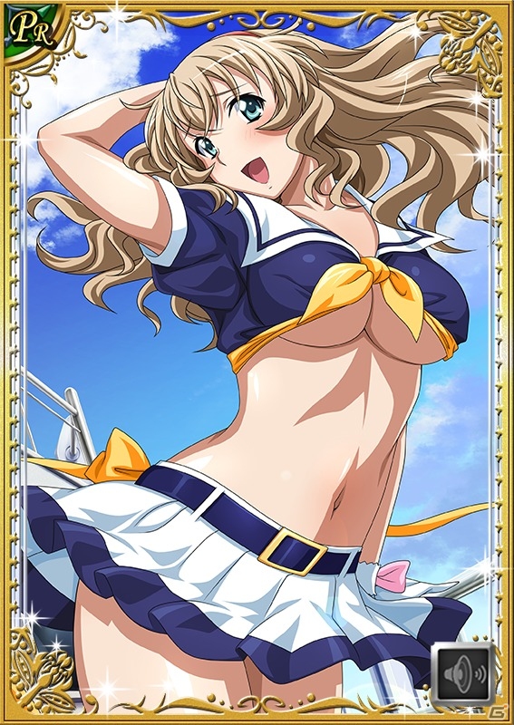 GREE/Mobage/dゲーム「一騎当千バーストファイト」孫権が報酬のレイドイベント「青い誘惑♥SEXYマリンパラダイス」が開催！の画像4